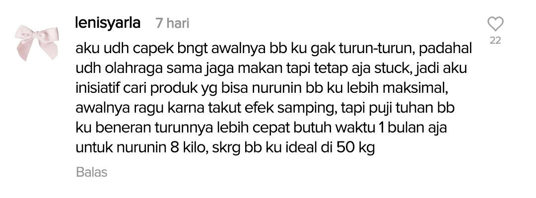 testi komen ig DETOSLIM APRIL 3